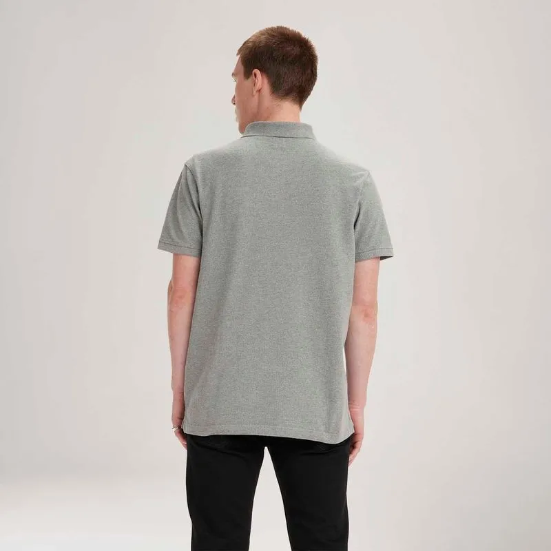Camisa Polo Levi's® Housemark Cinza Manga Curta - Imagem 2
