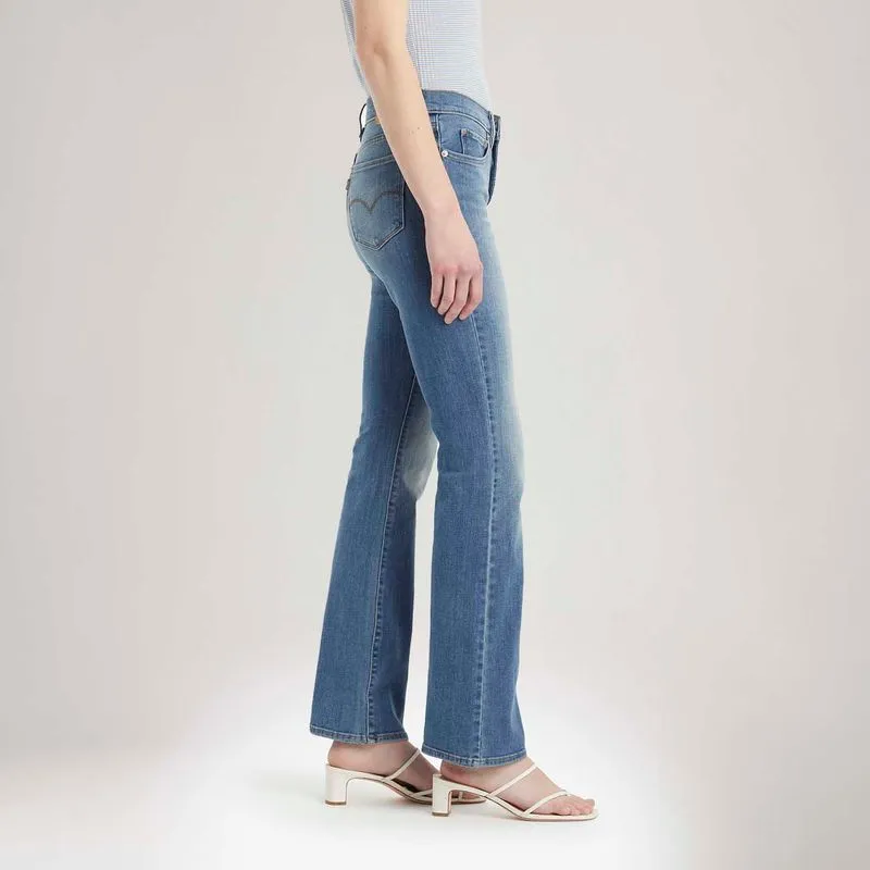 Calça Jeans Levi's® 315 Shaping Boot Lavagem Clara - Imagem 2