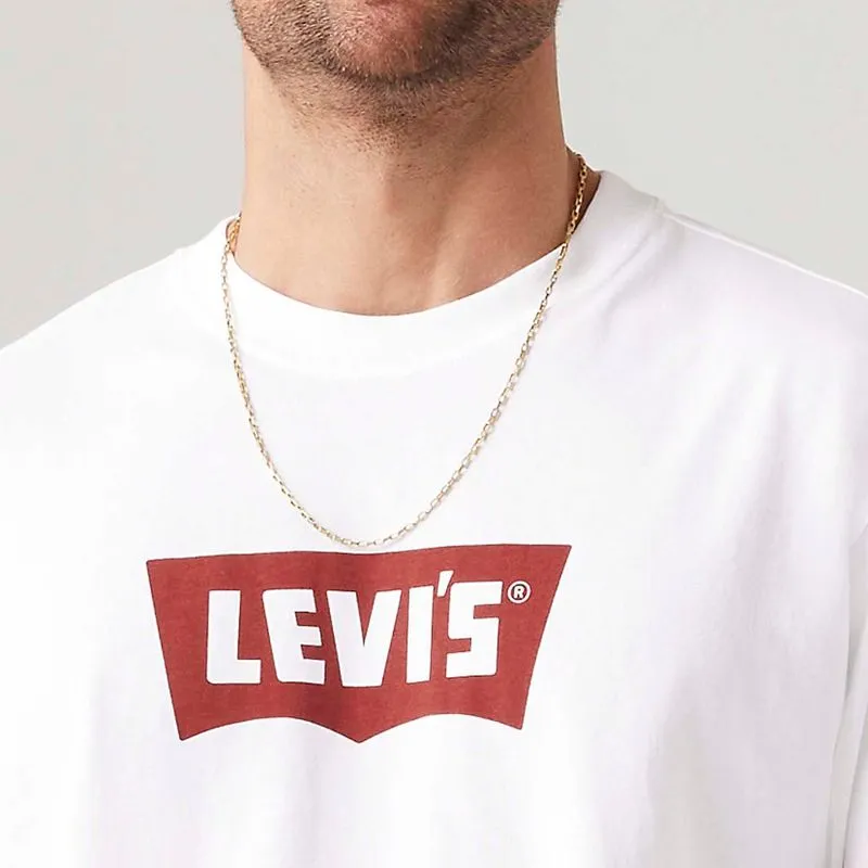 Camiseta Levi's® Vintage Batwing Graphic Branca Manga Curta - Imagem 2