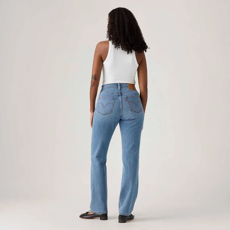 Calça Jeans Levi's® 501® Curve Lavagem Clara - Imagem 3