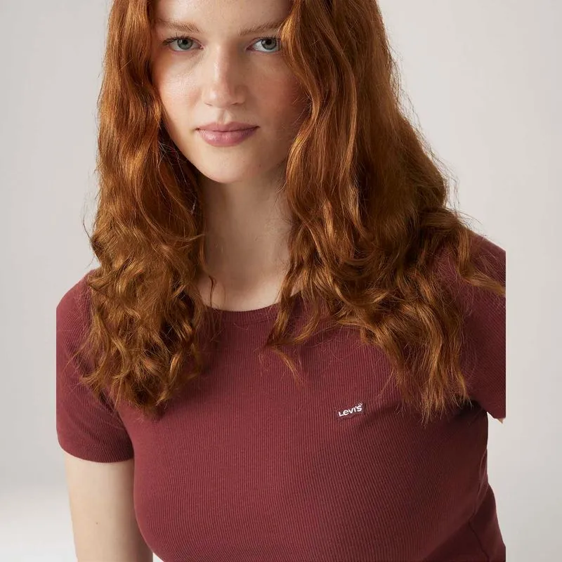 Camiseta Levi's® Hayes Vinho Manga Curta - Imagem 2