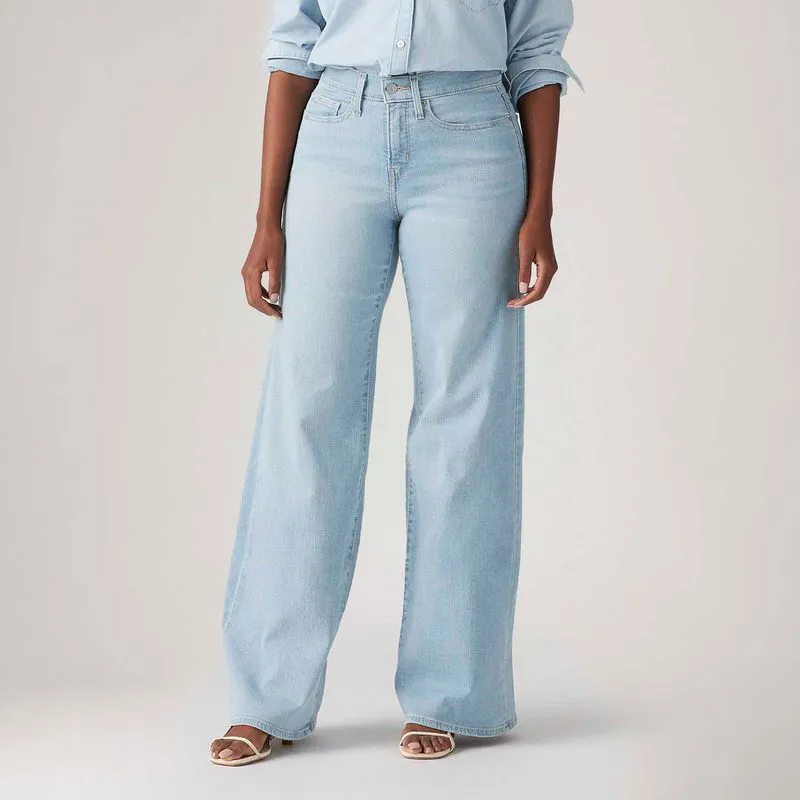 Calça Jeans Levi's® 318® Wideleg Lavagem Clara - Imagem 2