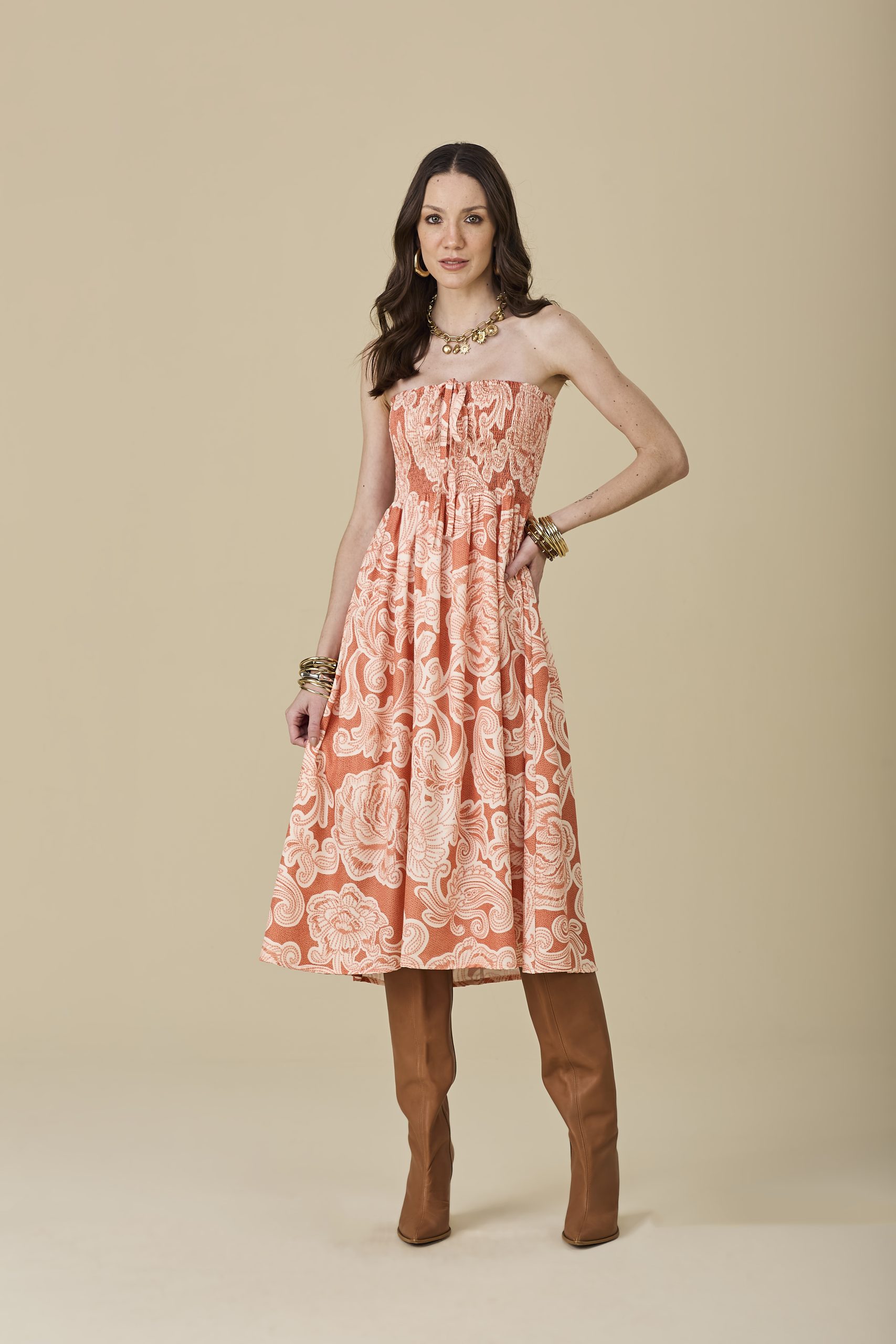 Vestido/Saia Tassel