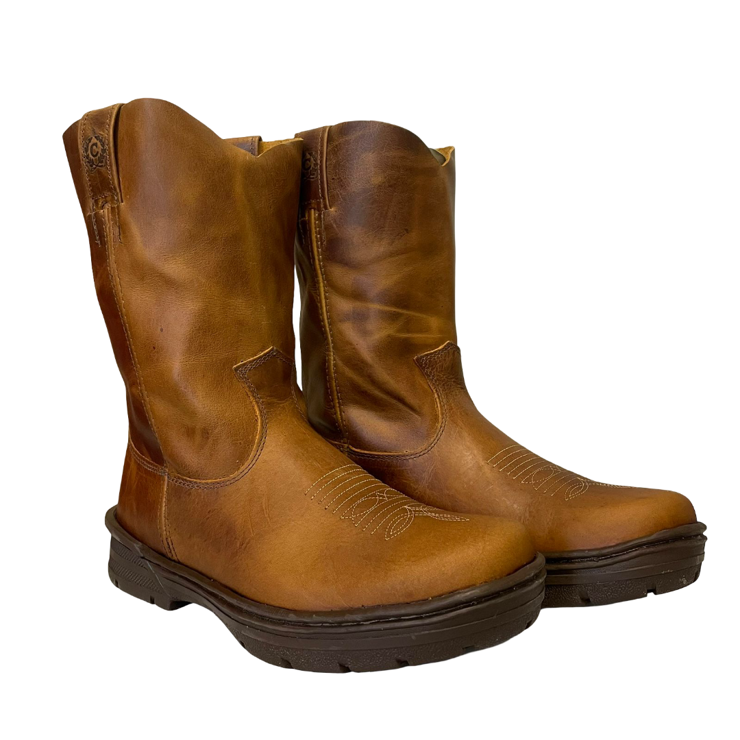 Bota Tênis Unissex de Couro Crazy Horse - Imagem 4
