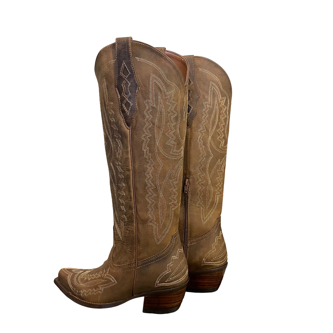 Bota Newest Bico Fino Couro - Imagem 3