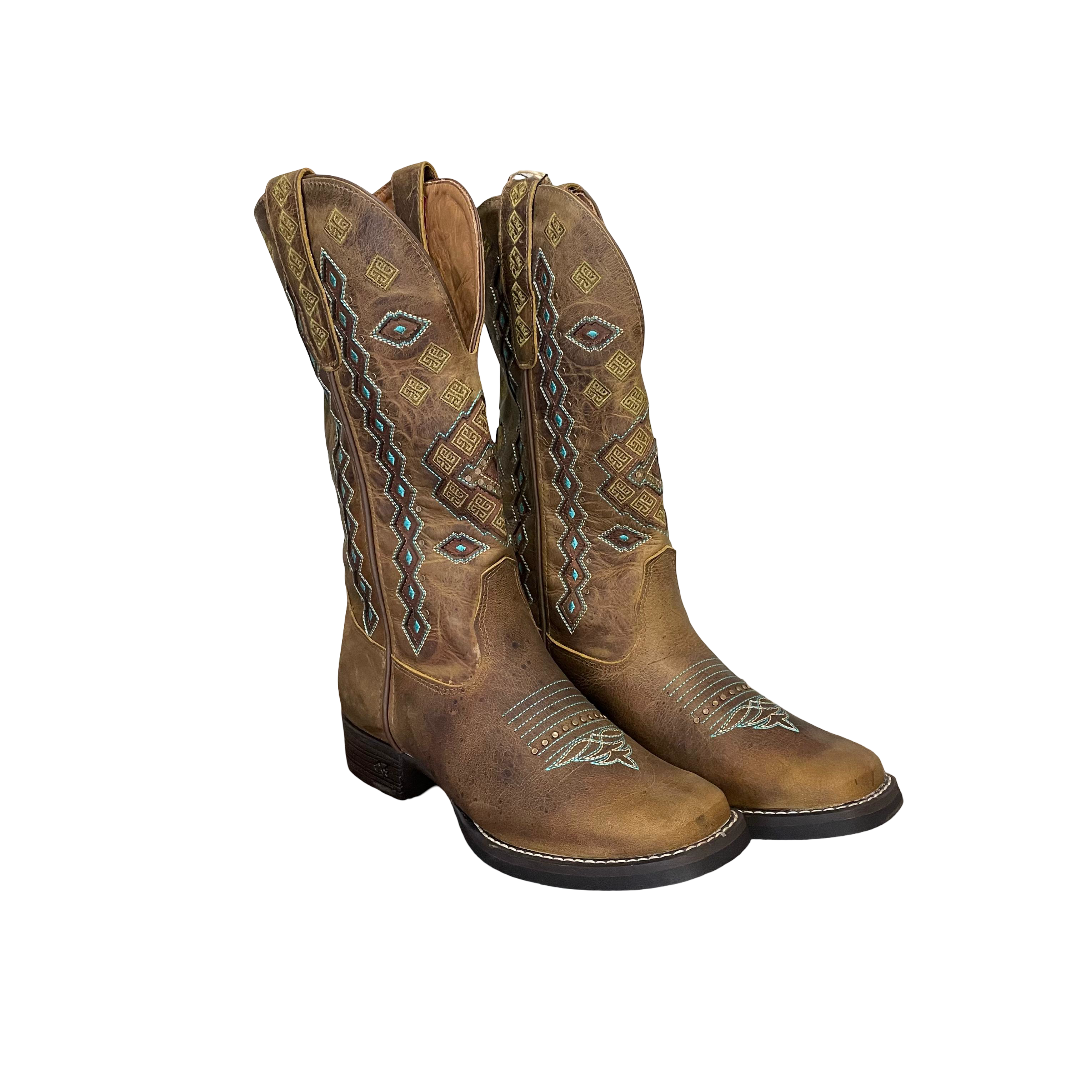 Bota Feminina Newest Dallas Ocre - Imagem 2