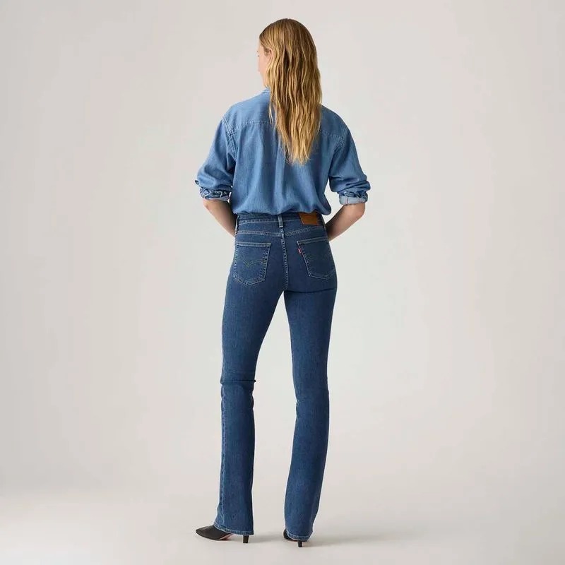 Calça Jeans Levi's® 725® High Rise Bootcut Lavagem Média - Imagem 2
