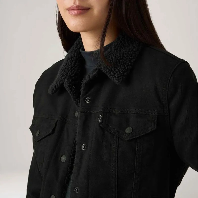 Jaqueta Jeans Levi's® Sherpa Original - Imagem 2