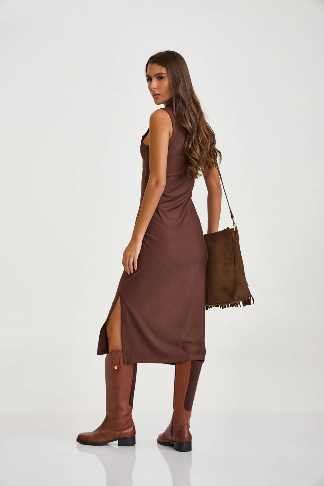 Vestido Midi Moletom - Imagem 2