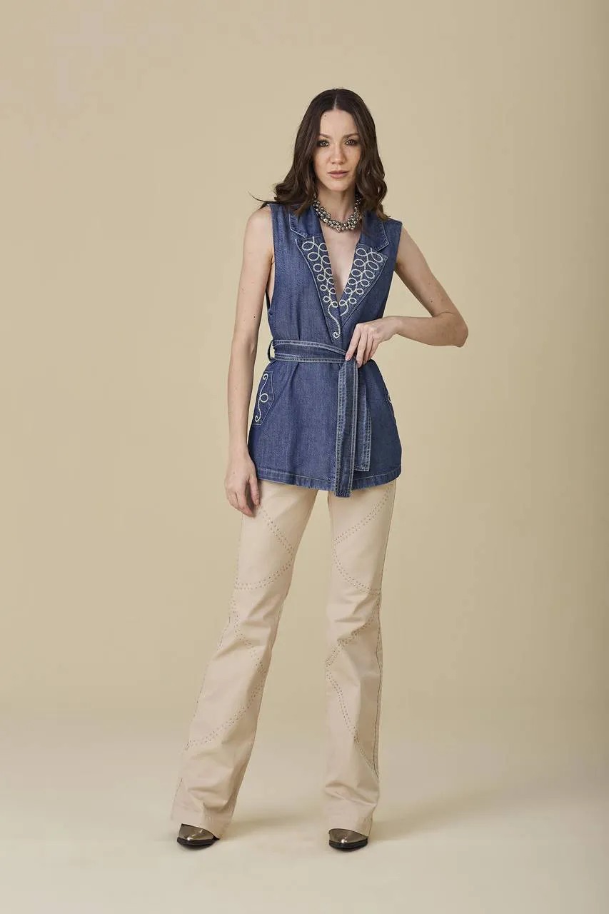 Colete Jeans Louise - Imagem 2