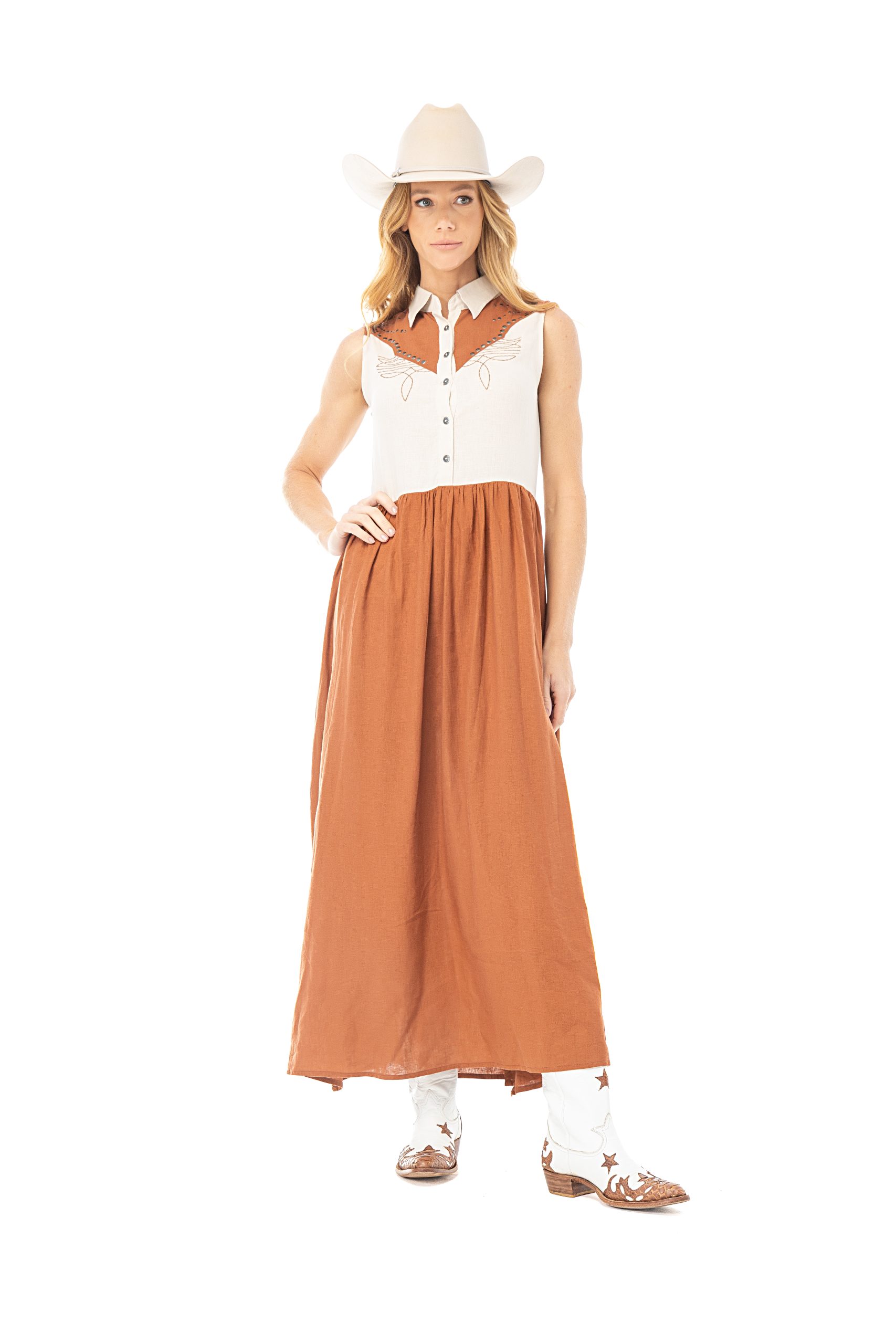 Vestido Zenz Western Red Barn ZW0226060