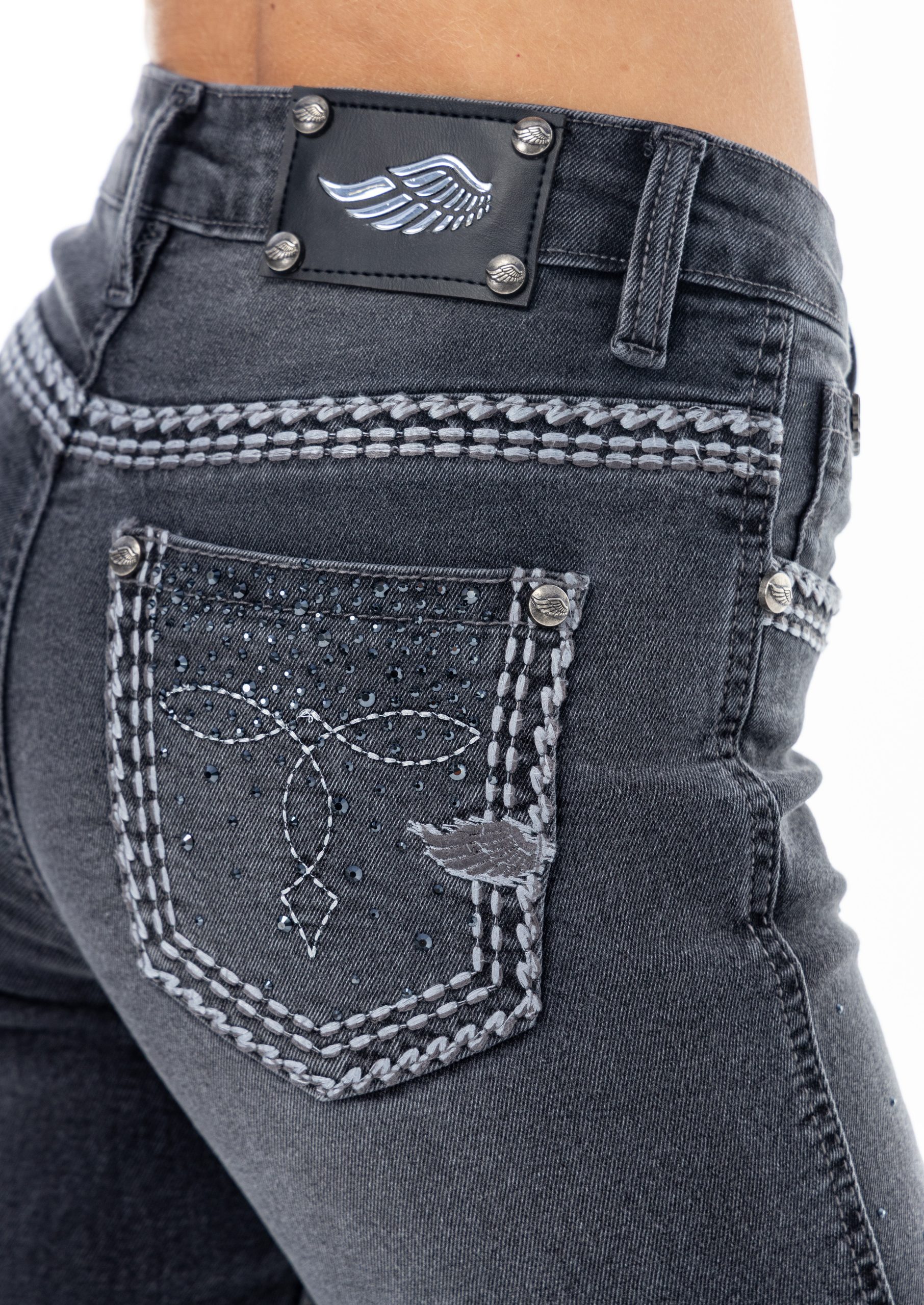 Calça Jeans Feminina Zenz Western Equus ZW0226025 - Imagem 3