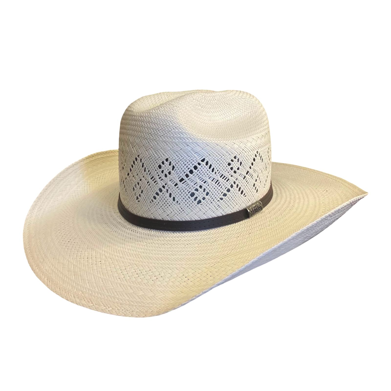 Chapéu Stetson palha shantung 20X
